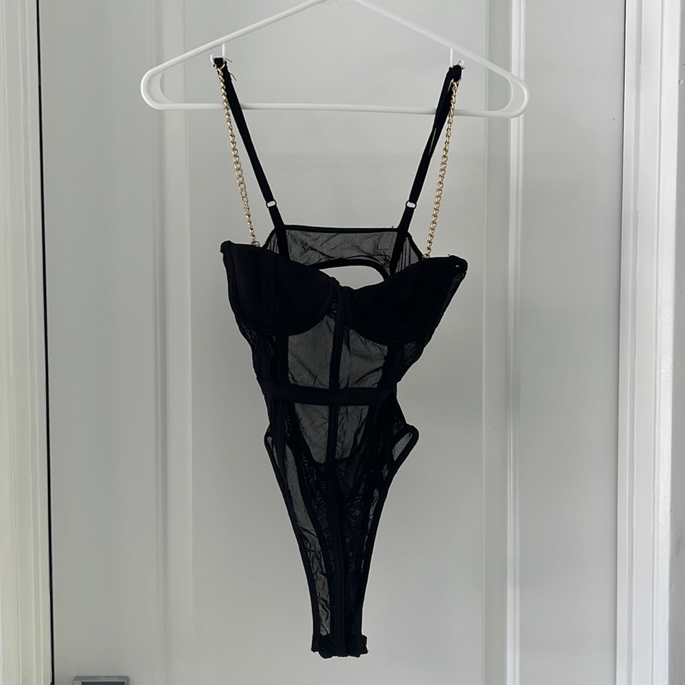 Bodysuit - Chain Detail